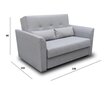 Dīvāns Mini II, rozā cena un informācija | Dīvāni | 220.lv