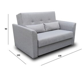 Dīvāns Mini II, zaļš цена и информация | Диваны | 220.lv