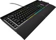 Spēļu tastatūra Corsair K55 RGB PRO cena un informācija | Klaviatūras | 220.lv