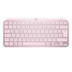 Logitech MX Keys Mini Wireless Rose cena un informācija | Klaviatūras | 220.lv