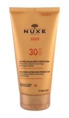 Aizsargājošs sauļošanās losjons Nuxe Sun Delicious SPF30 150 ml cena un informācija | Sauļošanās krēmi | 220.lv