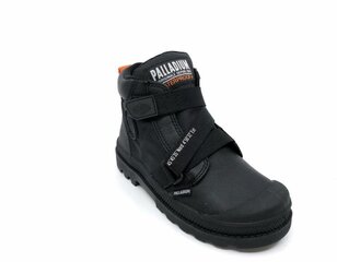 Palladium bērnu apavi PAMPA HI CUFFSTR Waterproof Pluss / Black cena un informācija | Ziemas zābaki bērniem | 220.lv