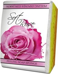Pīlinga ziepju sūklis "Soft Rose" REFAN cena un informācija | Ziepes | 220.lv