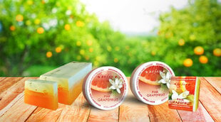 Мыло-губка для пилинга "Pink Grapefruit" Refan цена и информация | Мыло | 220.lv
