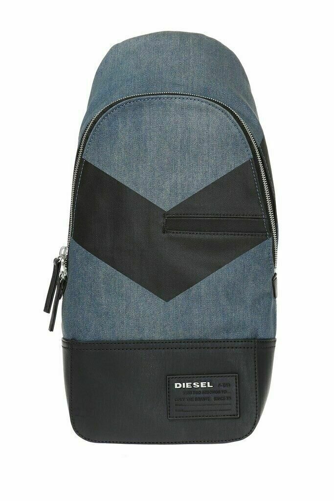 soma, Diesel V4Diesel Denim Backpack blue цена и информация | Sieviešu somas | 220.lv