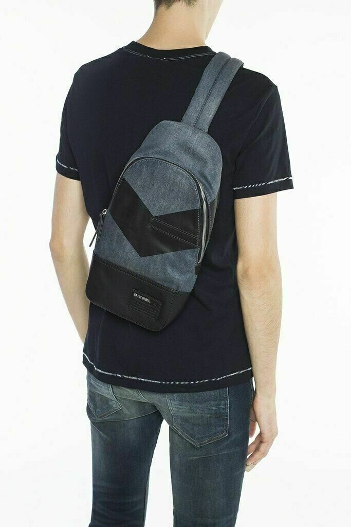 soma, Diesel V4Diesel Denim Backpack blue cena un informācija | Sieviešu somas | 220.lv