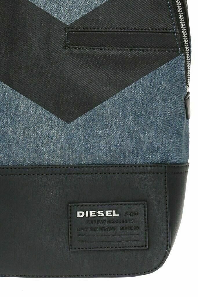 soma, Diesel V4Diesel Denim Backpack blue cena un informācija | Sieviešu somas | 220.lv