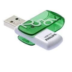 PHILIPS USB 3.0 FLASH DRIVE VIVID EDITION (ZAĻA) 256GB cena un informācija | Philips Datortehnika | 220.lv