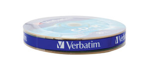 Компактные диски Verbatim CD-R Verbatim 43725 CD-R 52X 700MB 10 шт. цена и информация | Виниловые пластинки, CD, DVD | 220.lv