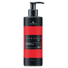 Sarkana saites atjaunojoša tonējoša maska Schwarzkopf Professional CHROMAID Red 280 ml cena un informācija | Matu uzlabošanai | 220.lv