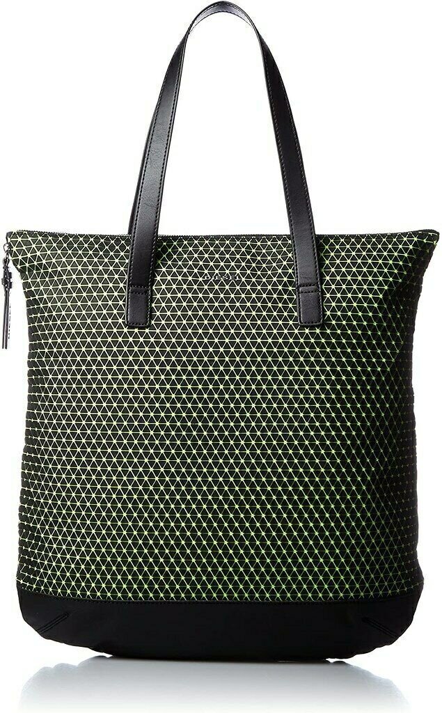 Sieviešu soma, Diesel M-Move To Shopper Shopping Bag Neon Green Black cena un informācija | Sieviešu somas | 220.lv