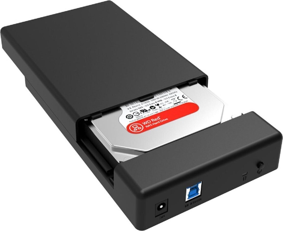 Korpuss Orico HDD 3.5 "SATA + USB 3.0, 1 m kabelis цена и информация | Komponentu piederumi | 220.lv