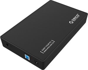 Korpuss Orico HDD 3.5 "SATA + USB 3.0, 1 m kabelis cena un informācija | Komponentu piederumi | 220.lv