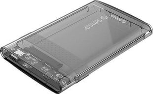 Korpuss Orico HDD 2,5 collu + USB 3.1 (10 Gb/s), USB-C (5 Gb/s) цена и информация | Аксессуары для компонентов | 220.lv