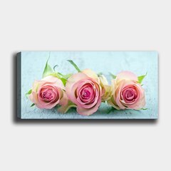 Репродукция на холсте Розы, 50x120 см цена и информация | Картины | 220.lv