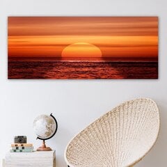 Репродукция на холсте Солнце, 50x120 см цена и информация | Картины | 220.lv