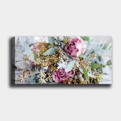 Репродукция на холсте Цветы, 50x120 см цена и информация | Картины | 220.lv