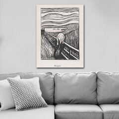 Репродукция на холсте Крик, 70x100 см цена и информация | Картины | 220.lv