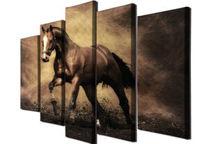 Piecu daļu reprodukcija Zirgs cena un informācija | Gleznas | 220.lv