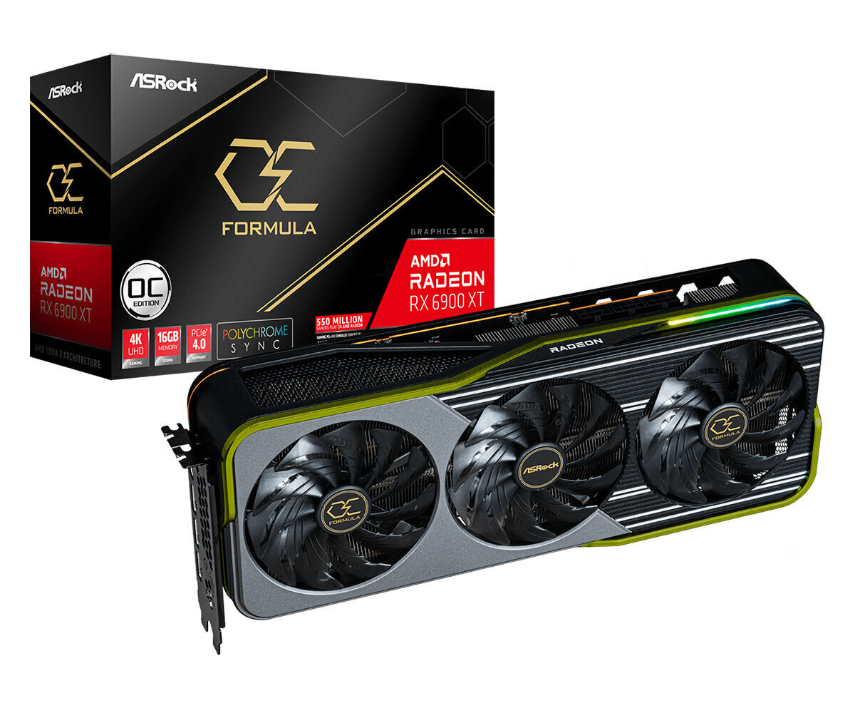 ASRock RX6900XT OCF 16G cena un informācija | Videokartes (GPU) | 220.lv