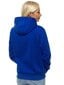 Zils sieviešu džemperis ar kapuci "No drama Llama" JS/W02-45553-XXL cena un informācija | Jakas sievietēm | 220.lv