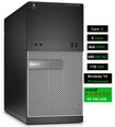 Dell 3020 MT i5-4570 8GB 480GB SSD 1TB HDD RX560 4GB Windows 10 Professional Stacionārais dators
