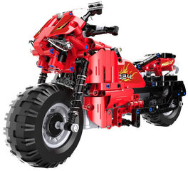 Konstruktors CaDA Technic RC Motocikls C51024W, 484gab. cena un informācija | Konstruktori | 220.lv