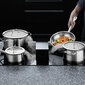 BergHOFF virtuves piederumu komplekts Hotel Downdraft 7 priekšmeti cena un informācija | Katli, tvaika katli | 220.lv