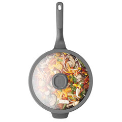 BergHOFF WOK panna ar nepiedegošu virsmu LEO STONE 28 cm 4,4 l цена и информация | Cковородки | 220.lv