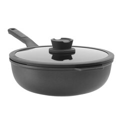 BergHOFF WOK panna ar nepiedegošu virsmu LEO STONE 28 cm 4,4 l cena un informācija | Pannas | 220.lv