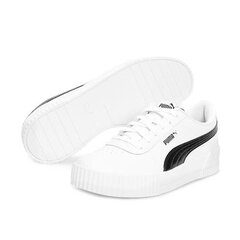 Повседневная обувь для женщин Puma Carina PFS Wn s 37121202, белая цена и информация | Спортивная обувь, кроссовки для женщин | 220.lv