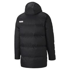 Brīvā laika jaka vīriešiem Puma Solid Down Coat 58446701, melna cena un informācija | Vīriešu virsjakas | 220.lv