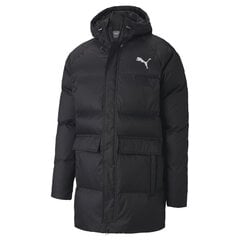 Brīvā laika jaka vīriešiem Puma Solid Down Coat 58446701, melna cena un informācija | Vīriešu virsjakas | 220.lv