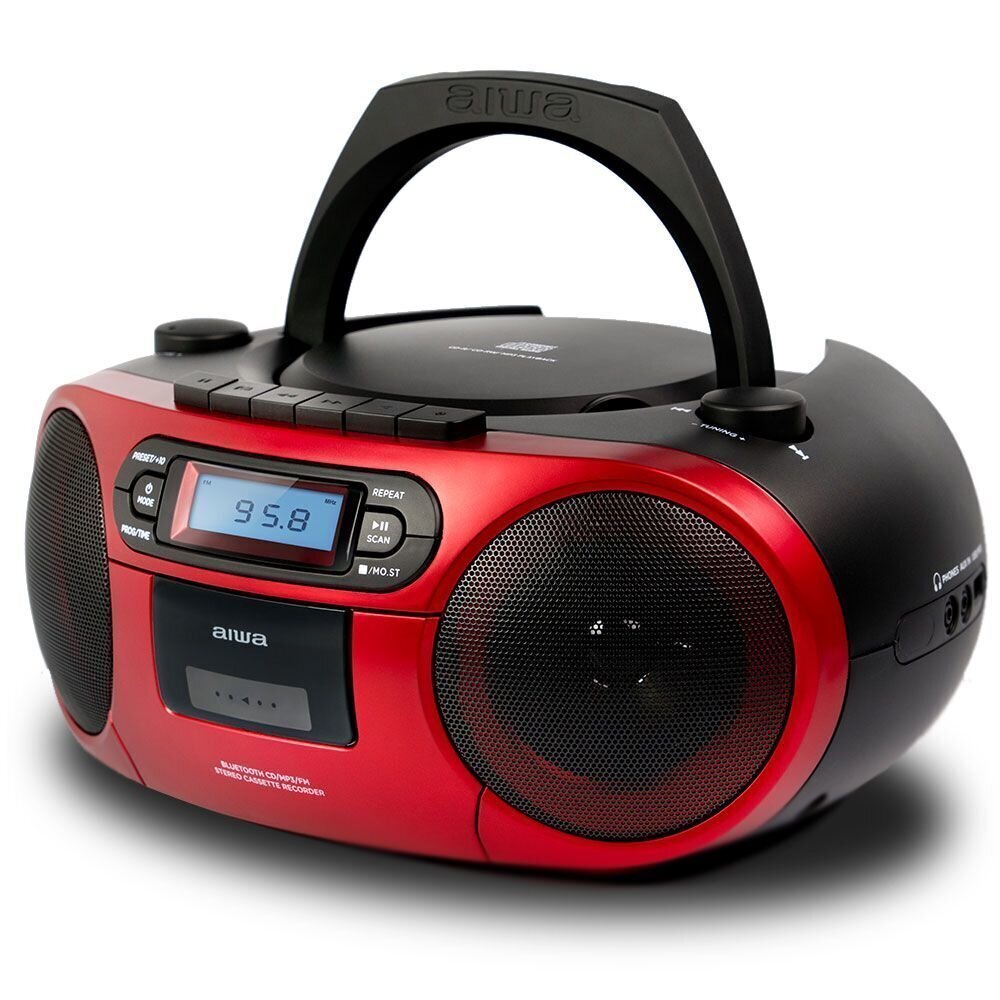 Aiwa BBTC-550RD red cena un informācija | Magnetolas | 220.lv