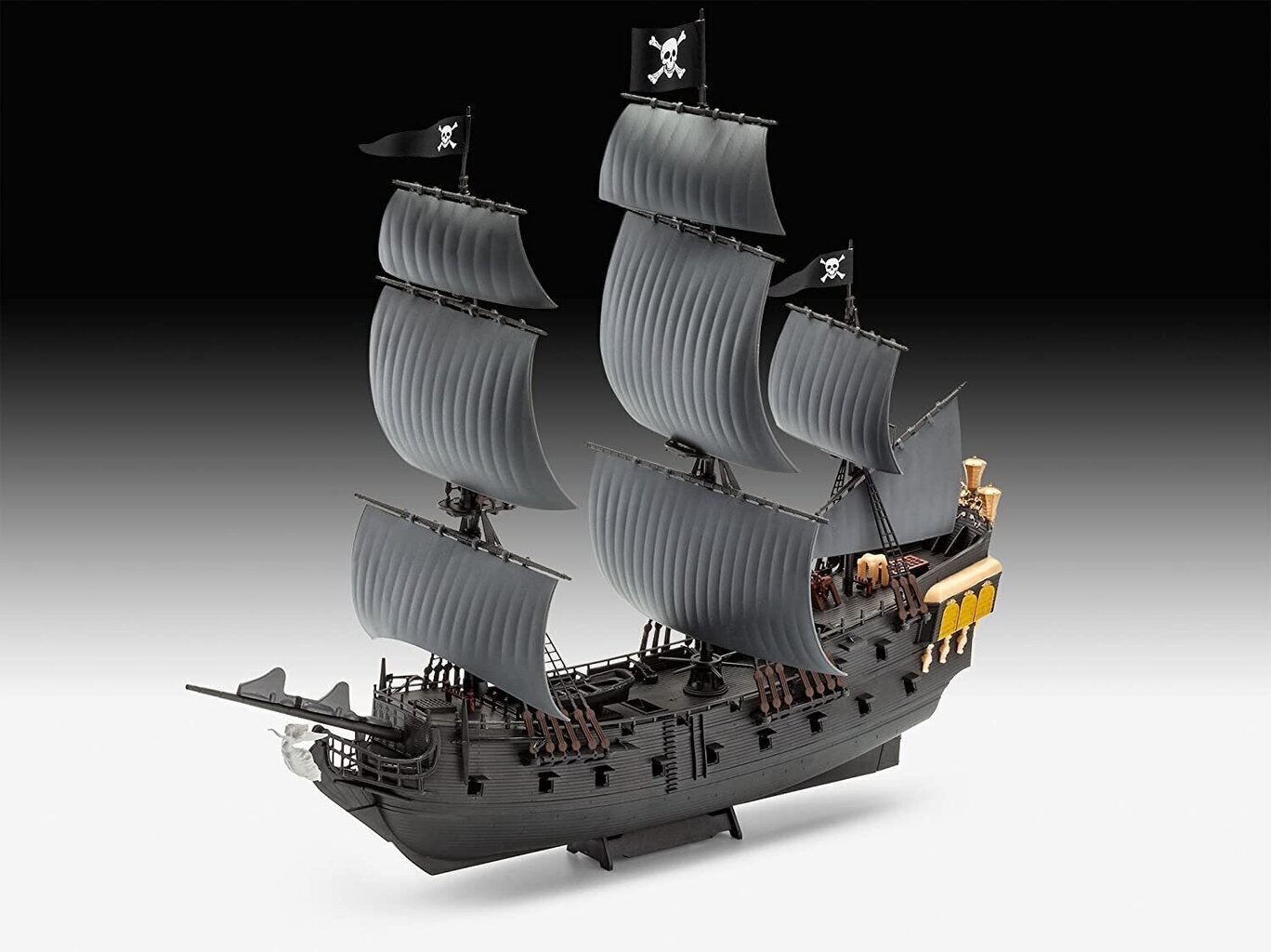 Revell - Black Pearl (easy-click), 1/150, 05499 cena un informācija | Konstruktori | 220.lv