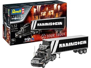 Сборная пластиковая модель Revell - Rammstein Tour Truck, подарочный набор, 1/32, 07658 цена и информация | Конструкторы и кубики | 220.lv