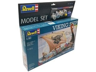 Revell - Viking Ship dāvanu komplekts, 1/50, 65403 cena un informācija | Konstruktori | 220.lv