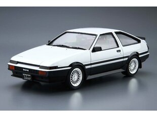 Сборная пластиковая модель Aoshima - Toyota AE86 Sprinter Trueno GT-APEX '85, 1/24, 06141 цена и информация | Конструкторы и кубики | 220.lv