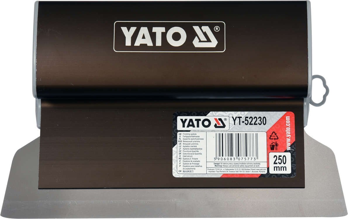 Nerūsējošā tērauda špakteļlāpstiņa, maināms asmens, 250mm Yato (YT-52230) цена и информация | Rokas instrumenti | 220.lv