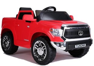Bērnu vienvietīgs elektromobilis Toyota Tundra lakots sarkans cena un informācija | Bērnu elektroauto | 220.lv