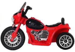 Elektriskais policijas motocikls JT568, sarkans cena un informācija | Bērnu elektroauto | 220.lv