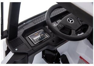 Bērnu vienvietīgs elektromobilis Mercedes Actros lakots melns cena un informācija | Bērnu elektroauto | 220.lv