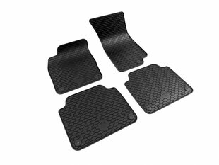 Коврики AUDI A8 D5 2018-> 4pcs. black/ 222714 цена и информация | Модельные резиновые коврики | 220.lv