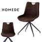 Krēsls Homede Sahari, brūns cena un informācija | Virtuves un ēdamistabas krēsli | 220.lv
