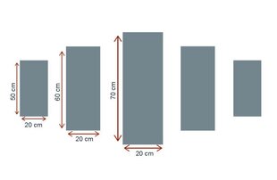 Piecu daļu reprodukcija Pasaule cena un informācija | Gleznas | 220.lv