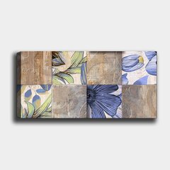 Reprodukcija uz audekla Mozaika, 30x80 cm cena un informācija | Gleznas | 220.lv