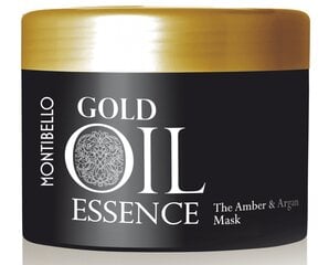 Montibello Gold Oil Essence The Amber & Argan aizsargājošā matu maska (500ml) cena un informācija | Matu kondicionieri, balzāmi | 220.lv