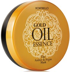 Montibello Gold Oil Essence The Amber & Argan aizsargājošā matu maska (200ml) цена и информация | Бальзамы, кондиционеры | 220.lv