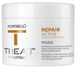 Montibello TREAT NaturTech Repair Active barojoša matu maska (500ml) cena un informācija | Matu kondicionieri, balzāmi | 220.lv