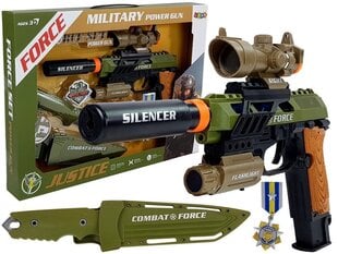 Rotaļu militārais komplekts ar ieroci cena un informācija | Rotaļlietas zēniem | 220.lv
